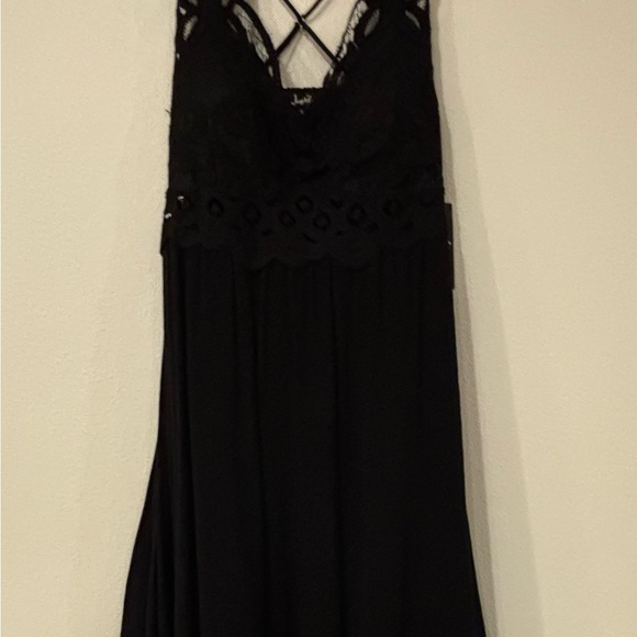 Justify Dresses & Skirts - Justify Black Lace Maxi Dress